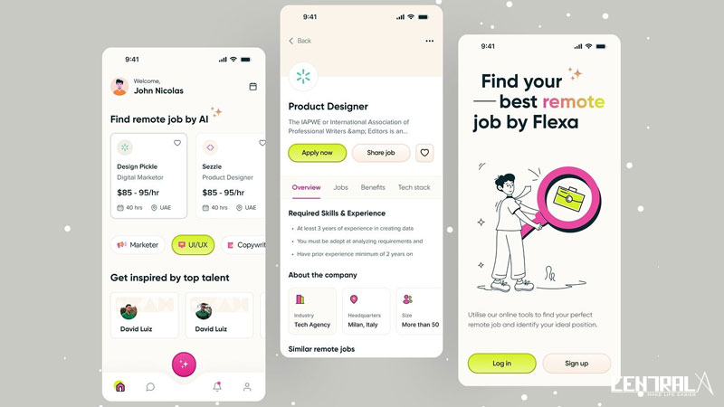 THIẾT KẾ APP MOBILE TÌM KIẾM VIỆC LÀM: CƠ HỘI NGHỀ NGHIỆP TRONG TÚI BẠN